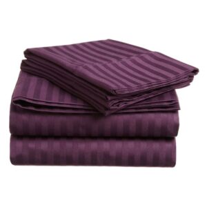 Постільна білизна із страйп-сатину S1021